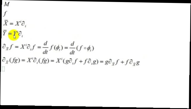 Подборка Общая теория относительности | векторные поля | скобка Ли | 1