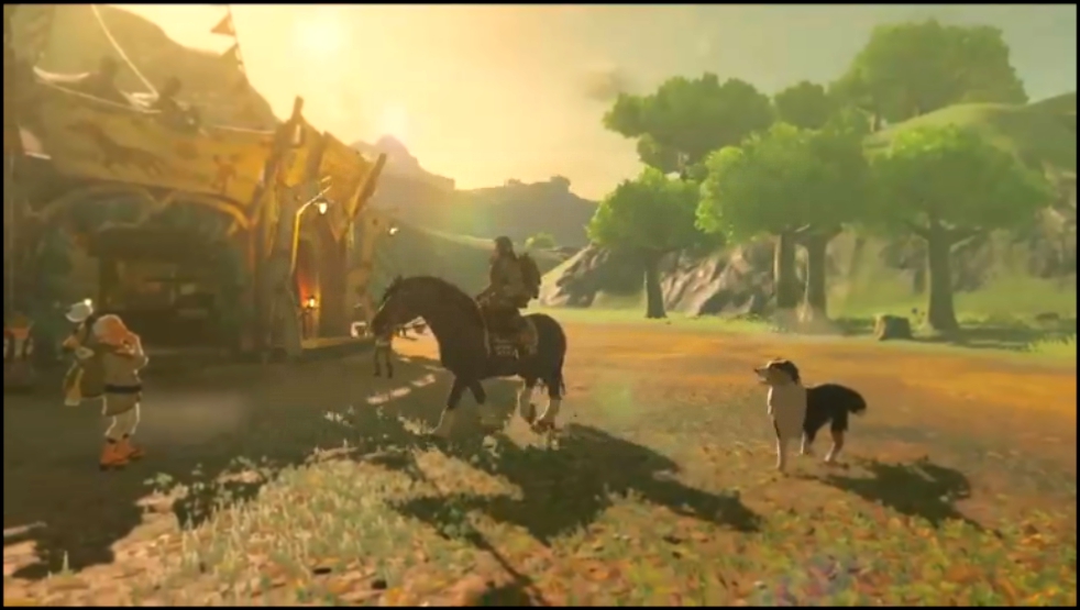 Подборка Legend of Zelda: Breath of the Wild: Трейлер «Жизнь в движении»