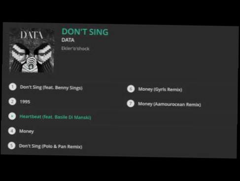 Подборка Data - Don't Sing (full EP audio)
