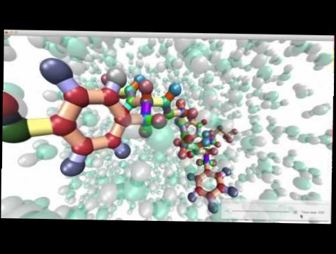 Molecular dynamics simulation of peptide in water choose HD quality option