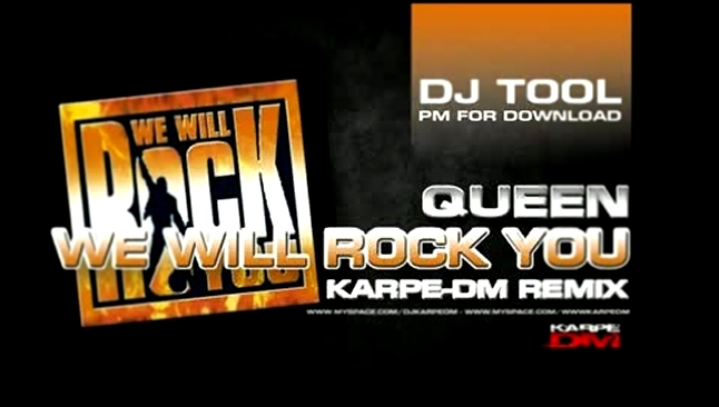 Подборка Queen - We Will Rock You ( Karpe-DM Remix )