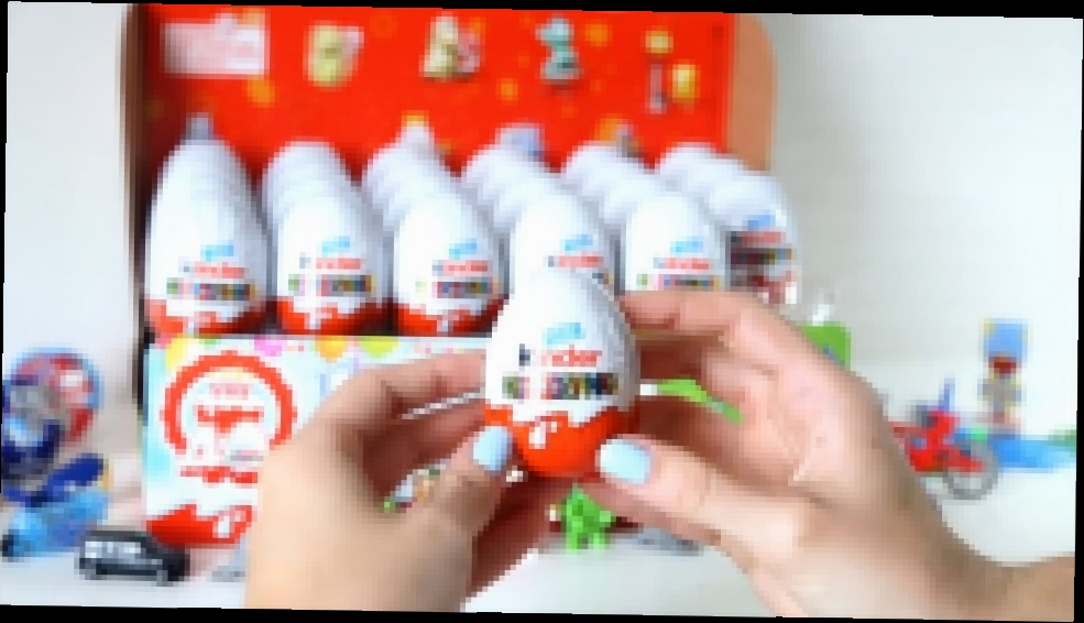 Подборка 72 Киндер Сюрприз Яица Открываем ЧАСТЬ ВТОРАЯ 72 Kinder Surprise Eggs Unboxing PART TWO