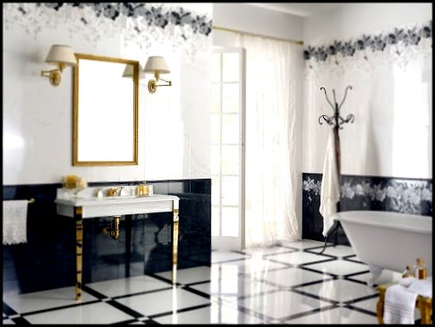 Ванная комната в стиле Коко Шанель