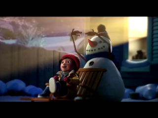Lily & the Snowman - Зимний мультик о том, что настоящая дружба не заканчивается