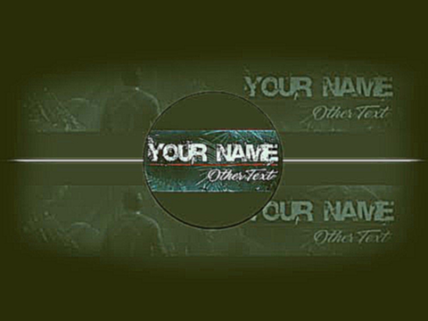 Template | Uncharted 4 Kanal Banner [FREE] | Photoshop