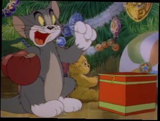 Рождественский "Том и Джерри", старый всеми любимый мультик :))) С наступающим НОВЫМ ГОДОМ!!! :)))