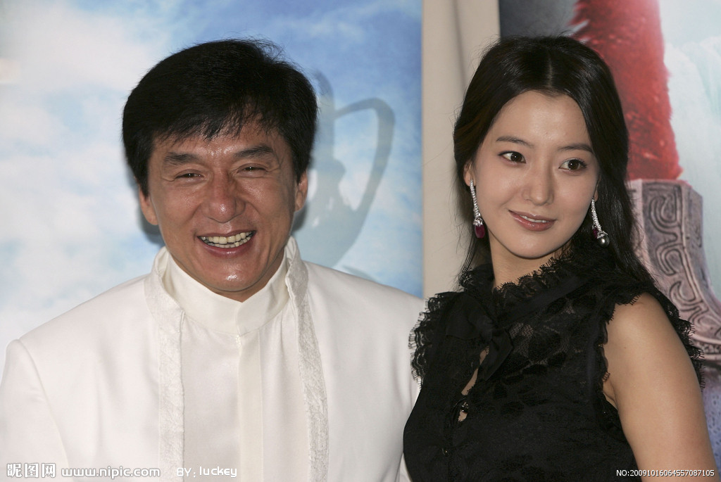 Jackie Chan And Kim Hee Sun