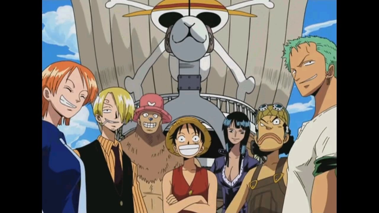 Kokoro no Chizu (из аниме сериала One Piece) рисунок