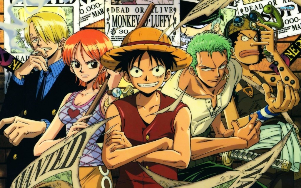 We Are Nami, Luffi, Zoro and Usop 