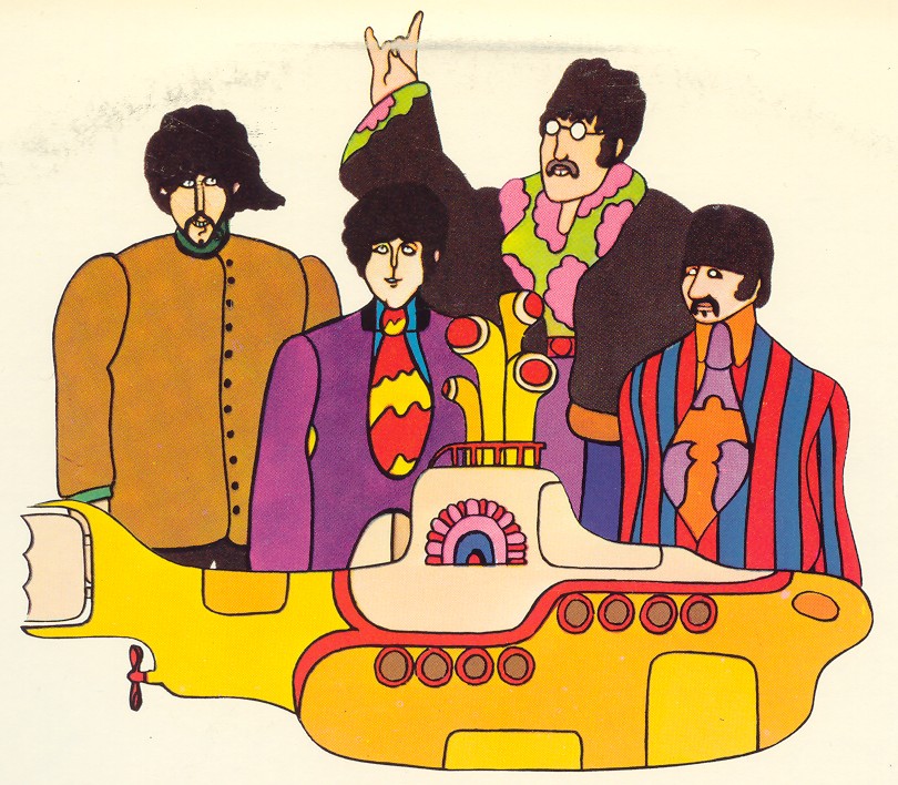 We all live in a yellow submarine 