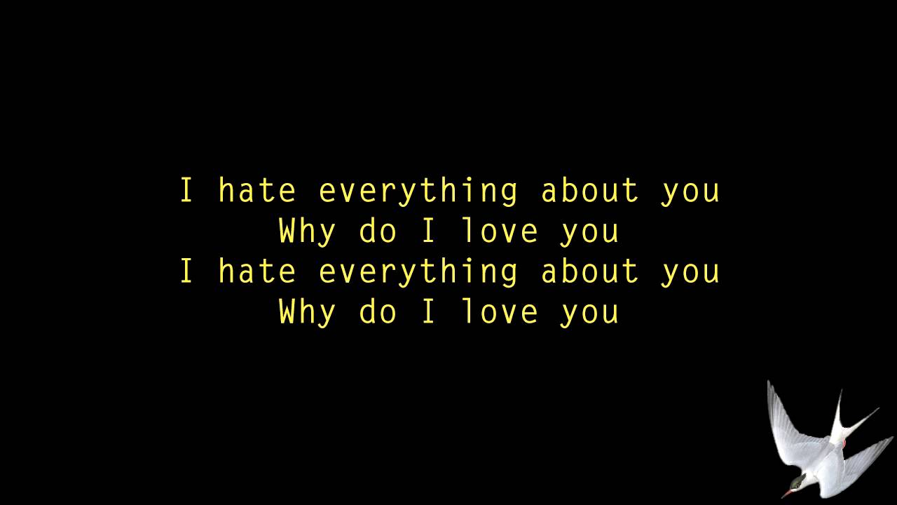 i hate everything about you (tribute to three days grace) рисунок