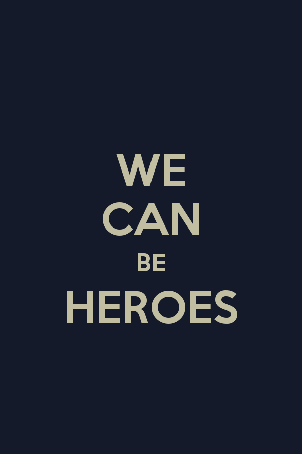 We Can Be Heroes рисунок